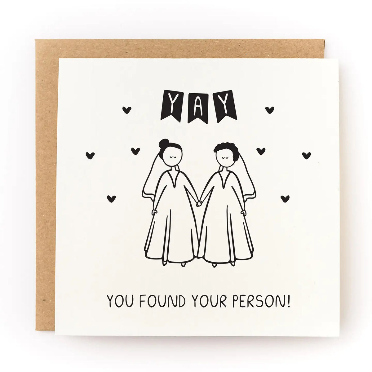 Kwohtations You Found Your Person (Bride/Bride)