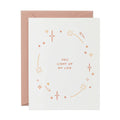 Line and Kind You Light Up My Life Card