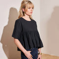 Mulxiply Boxy Ruffle Blouse