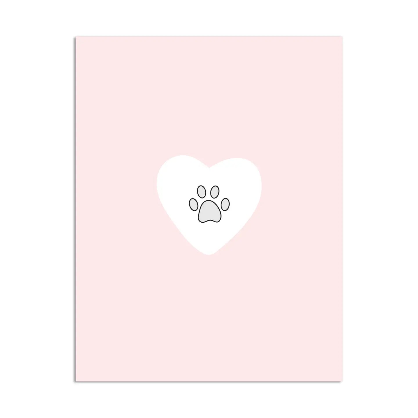 Near Modern Disaster Pet Sympathy Card