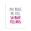 Near Modern Disaster So Many Feelings Card