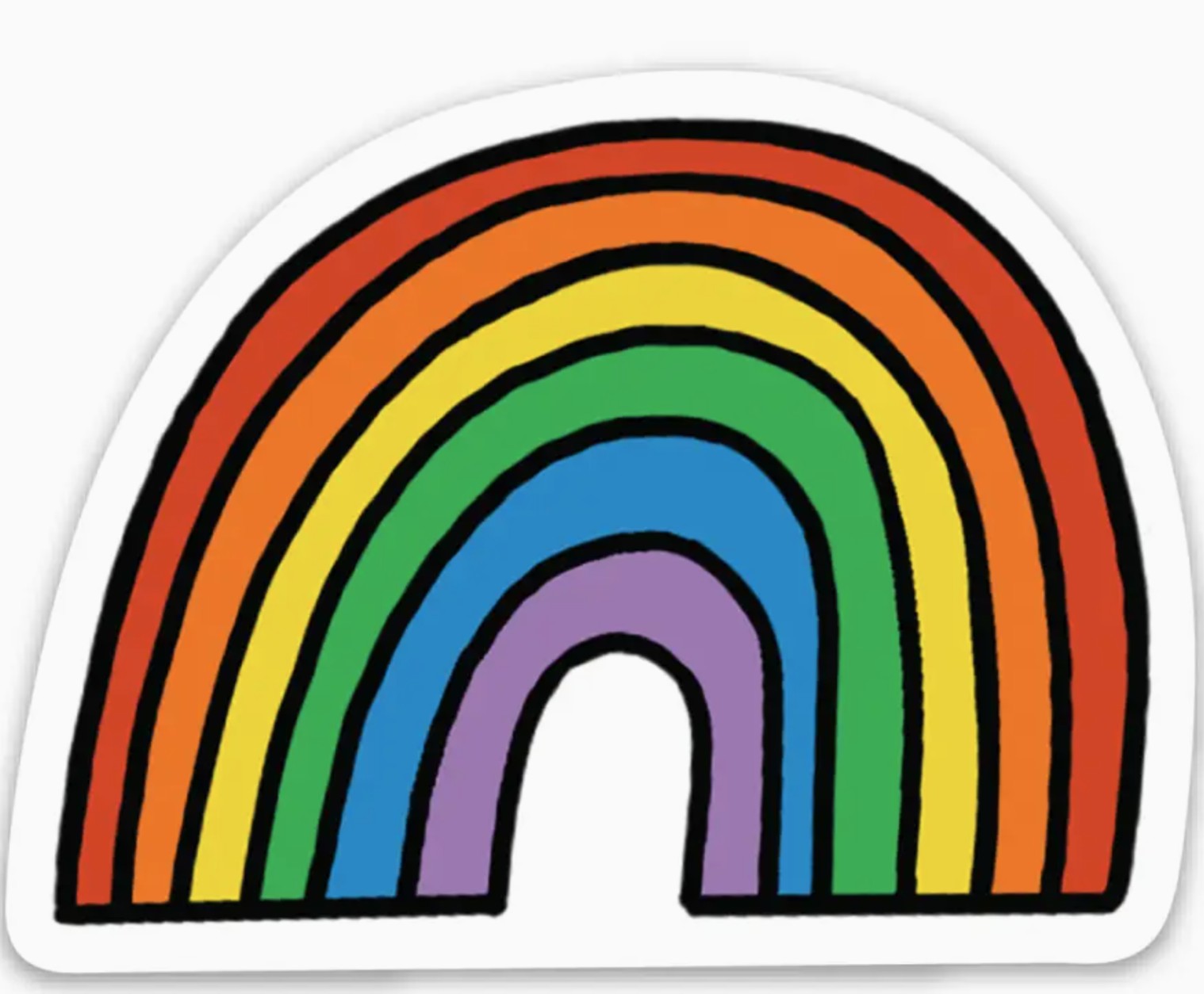 Culture Flock Rainbow Pride Sticker
