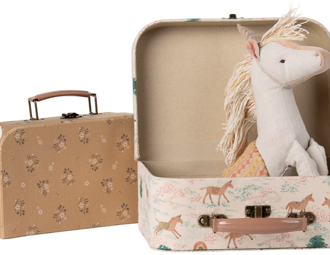 Maileg Suitcase Set, Unicorn