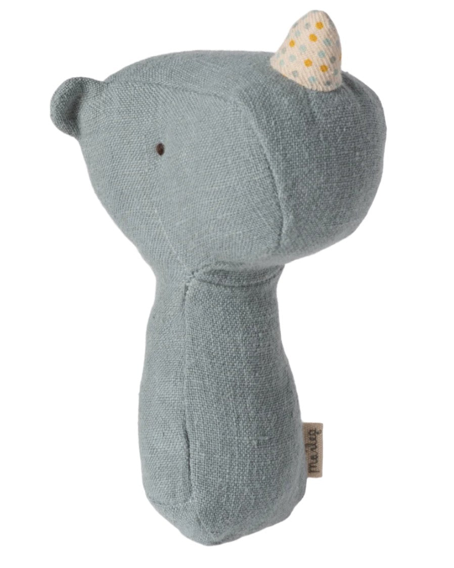 Maileg Lullaby Friends Rhino Rattle