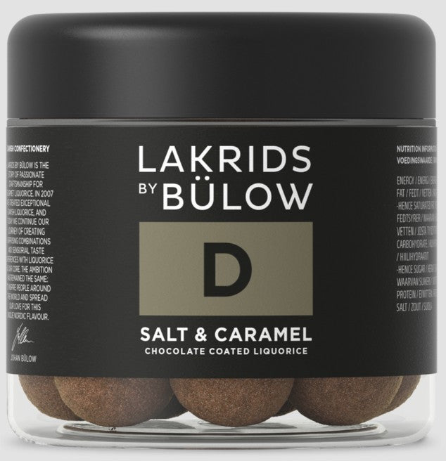 Lakrids D Salt & Caramel Danish Chocolate Covered Licorice, small