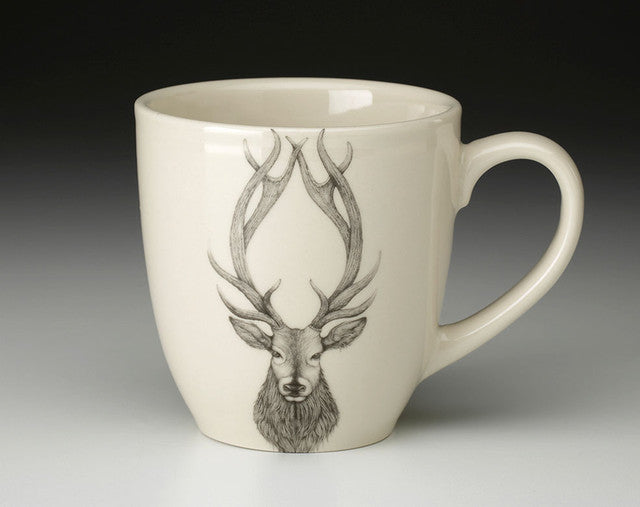 Laura Zindel Mug: Red Stag