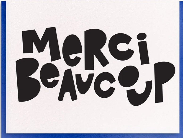 Dahlia Press Merci Beaucoup