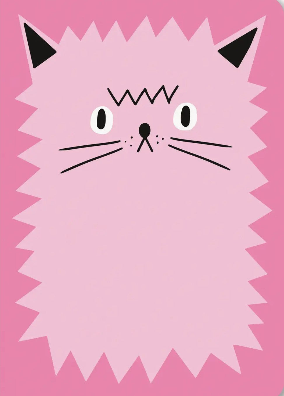 Badger & Burke Blob Cat Notebook