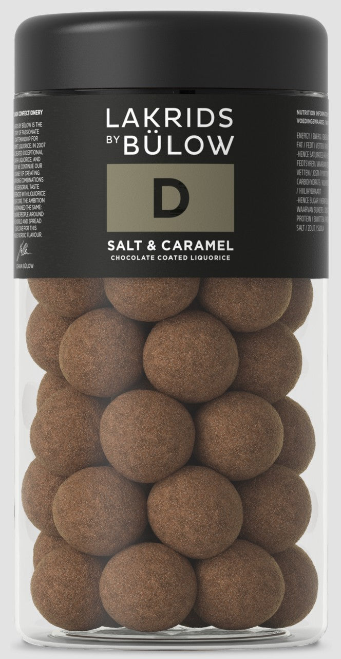 Lakrids D Salt & Caramel Danish Chocolate Covered Licorice, large