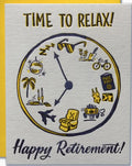 Ladyfingers Letterpress Time to Relax