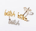 Larissa Loden bitch earrings