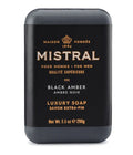 Mistral Black Amber Bar Soap