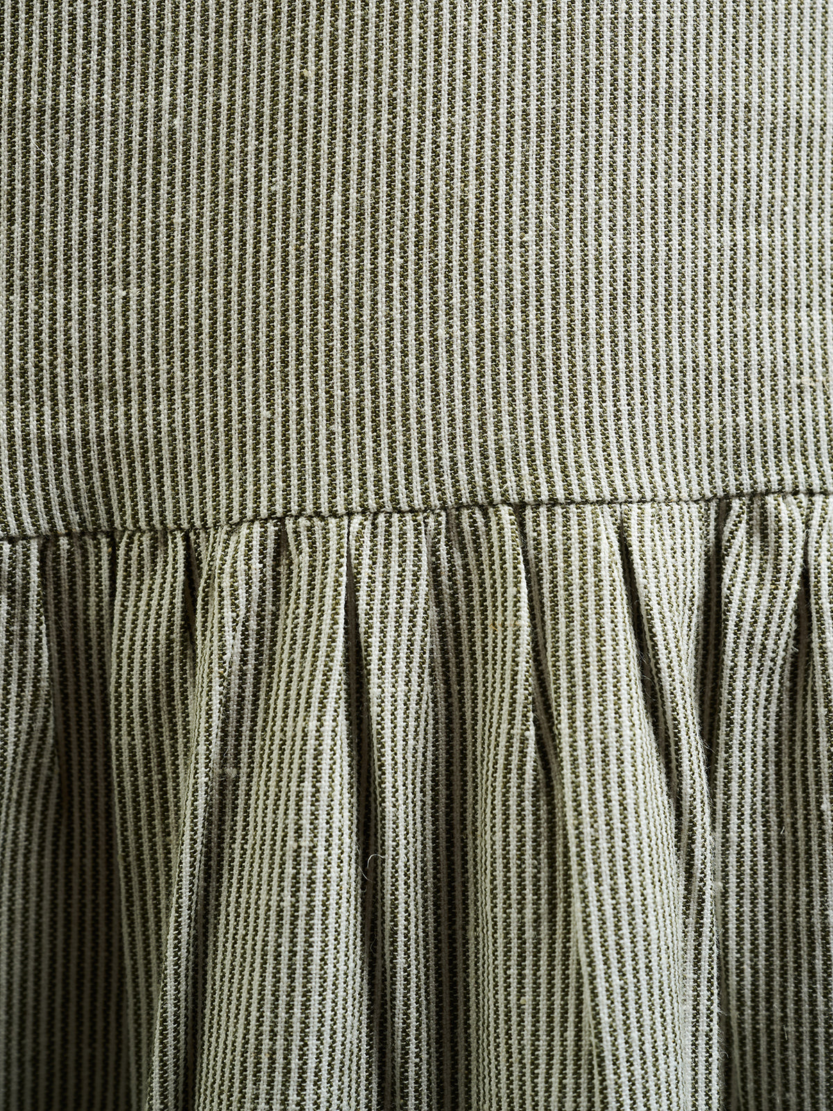 Mata Traders Lorelei Tiered Dress Olive Stripe