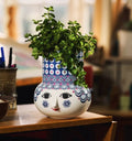 Bjorn Wiinblad Olga Vase Blue