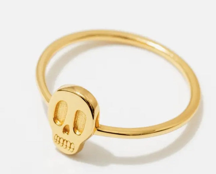 Larissa Loden Skull stacking ring