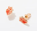 Larissa Loden Anatomical Heart Earrings
