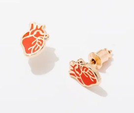 Larissa Loden Anatomical Heart Earrings