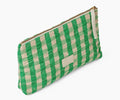 Juna Nola Makeup Bag, Green/Sand