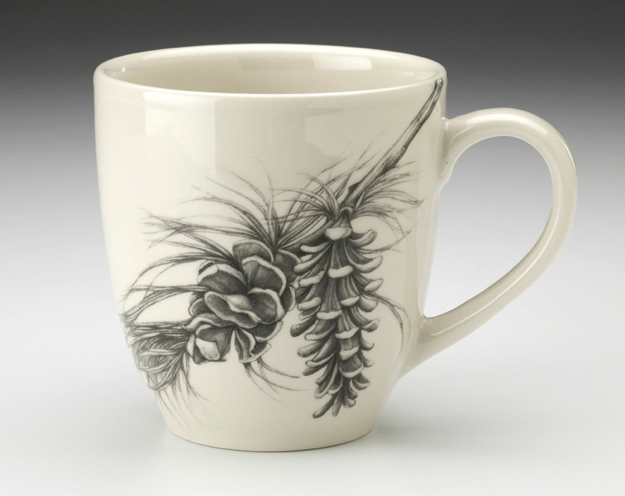 Laura Zindel Mug: Pine Branch