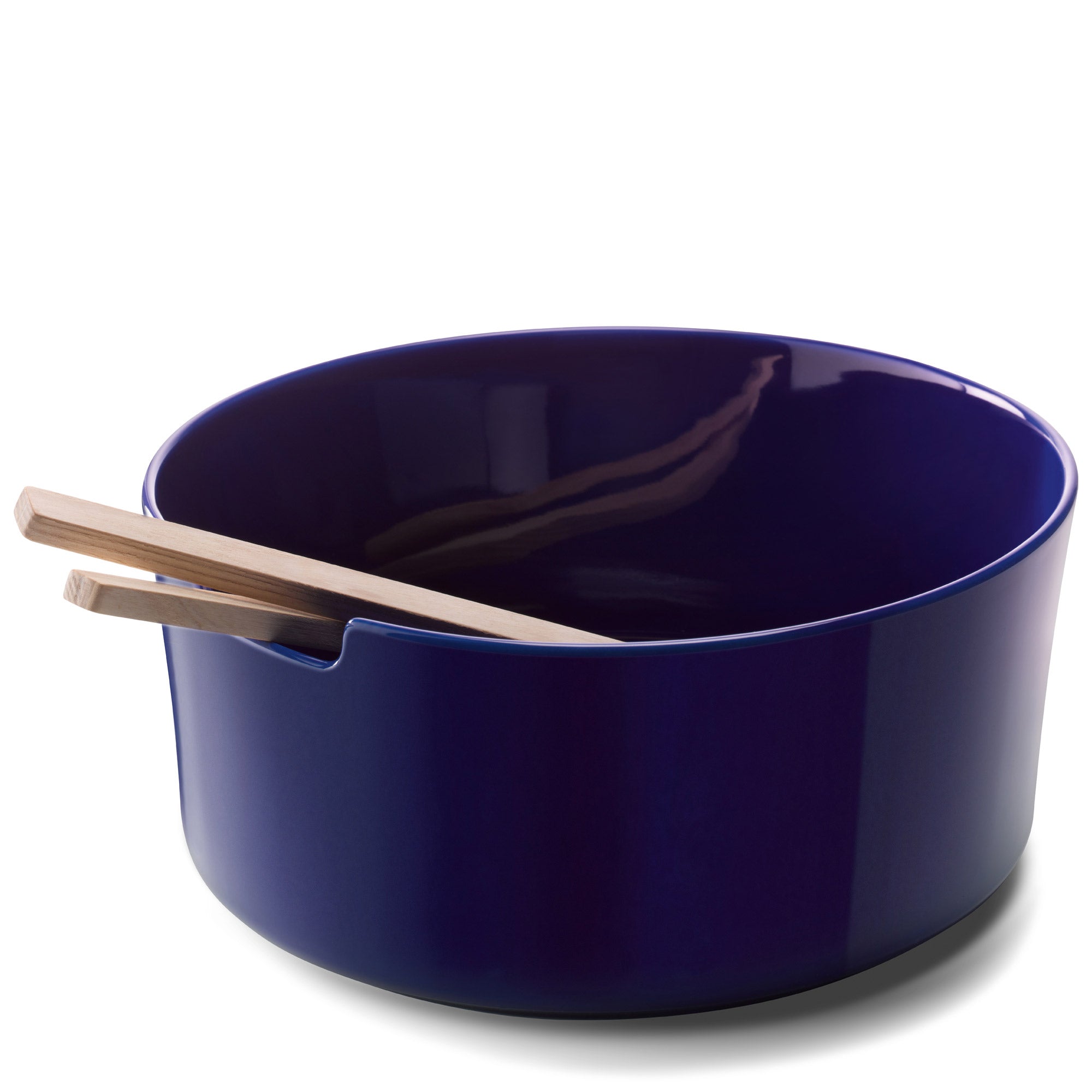 LSA Collective Salad Bowl & Ash Servers, Cobalt