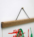 Earth & Nest Oak Poster Hanger