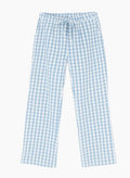 Juna Barbara Lounge Pants, Light Blue/White