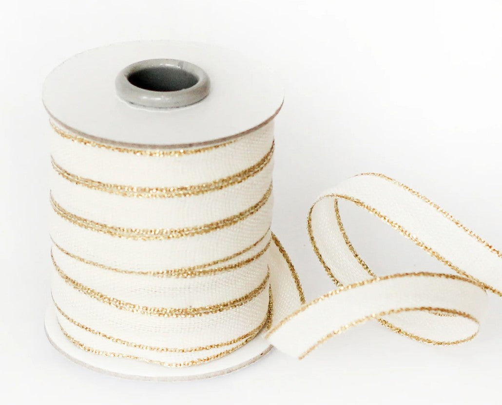 Studio Carta Drittofilo Ribbon Natural/Gold