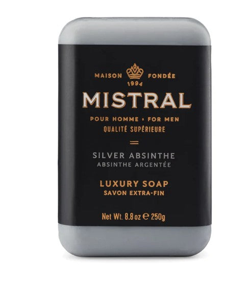 Mistral Silver Absinthe Bar Soap