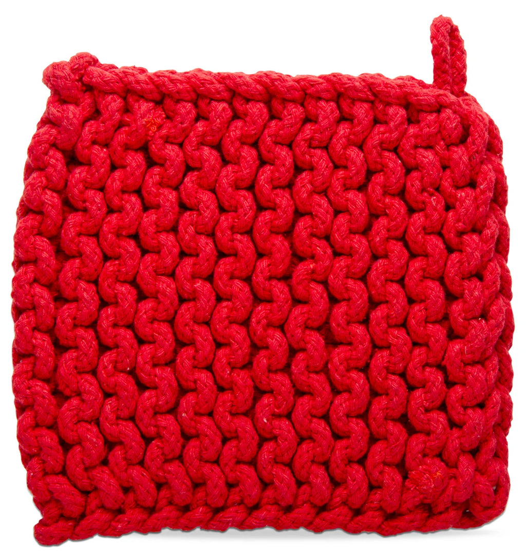 Tag Crochet Trivet Potholder