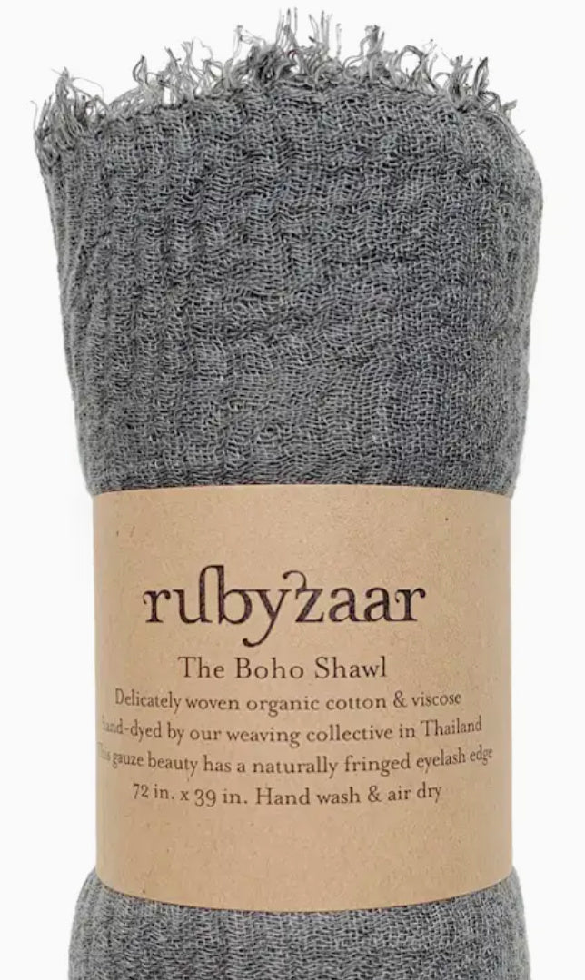 rubyzaar boho shawl