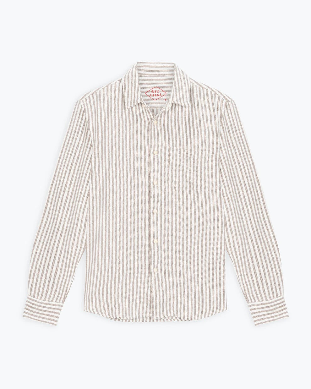 Alex Crane Cloud Flannel - Honey Lines