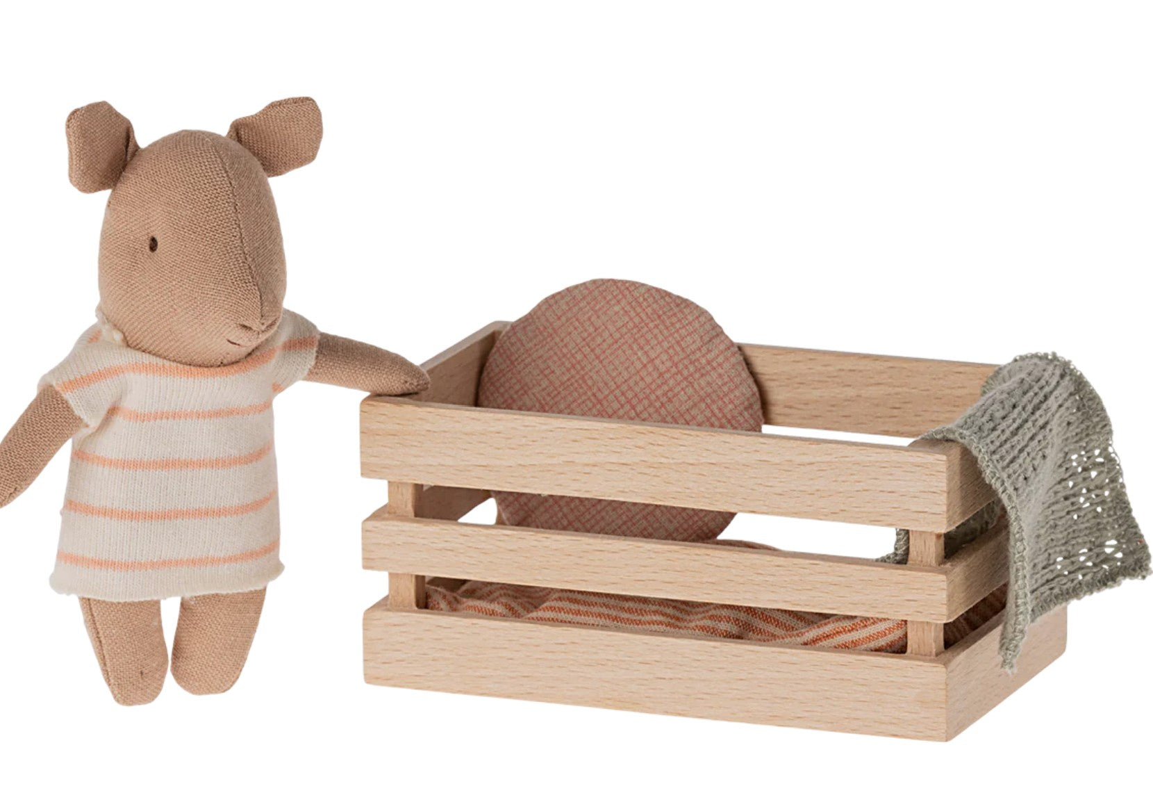Maileg Pig In Box Girl