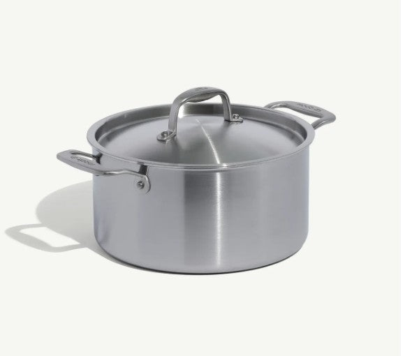 Made in 6 QT Stock Pot With Lid