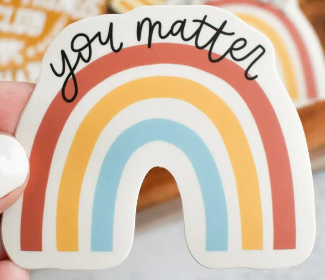 Kyn You Believe It You Matter Sticker