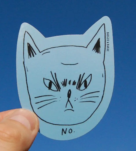 Badger & Burke Snitty Kitty No Sticker