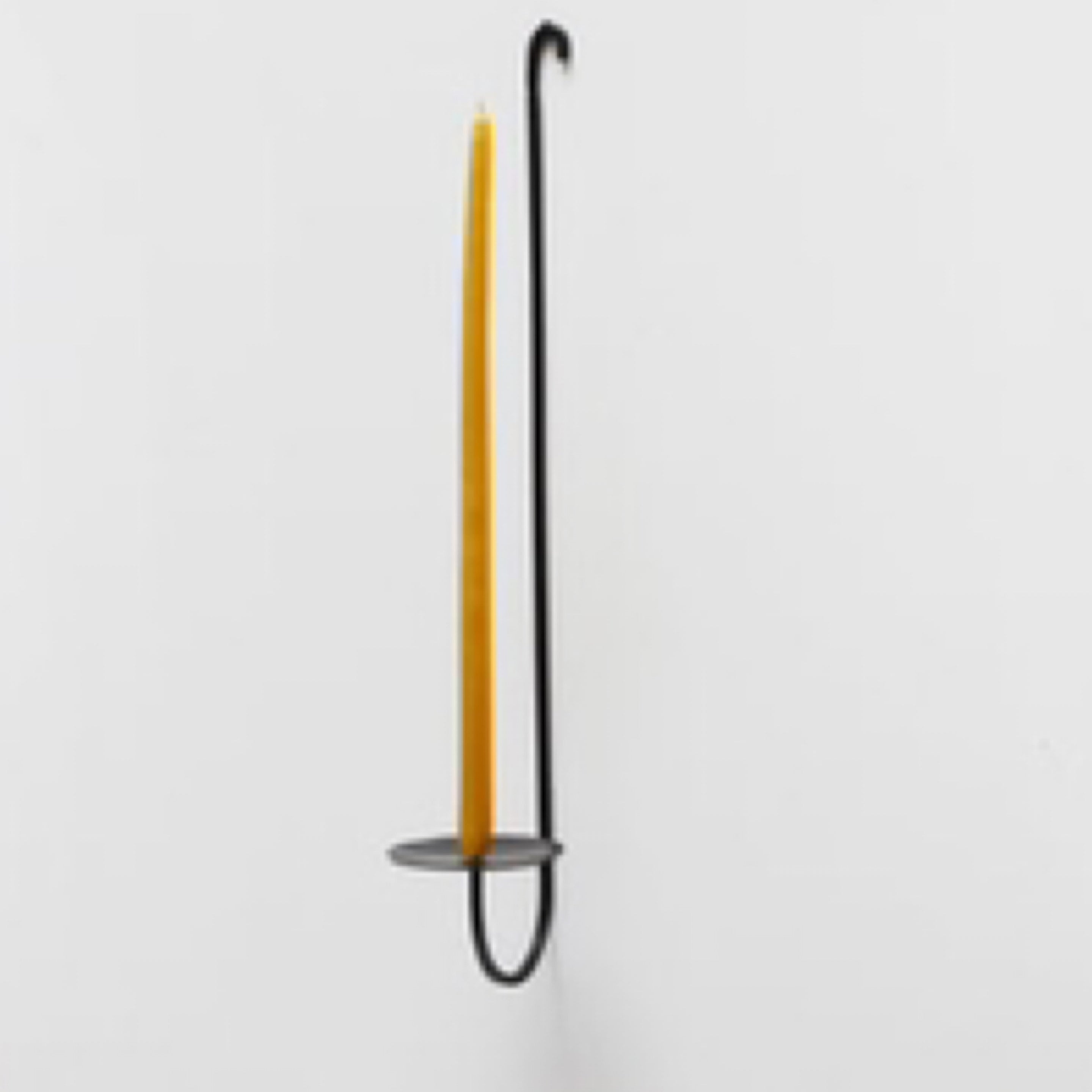 Fredericks & Mae Single Arm Iron Candle Holder