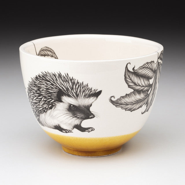 Laura Zindel Small Bowl: Hedgehog #1