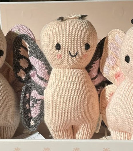 Cuddle + Kind Baby Butterfly Peach