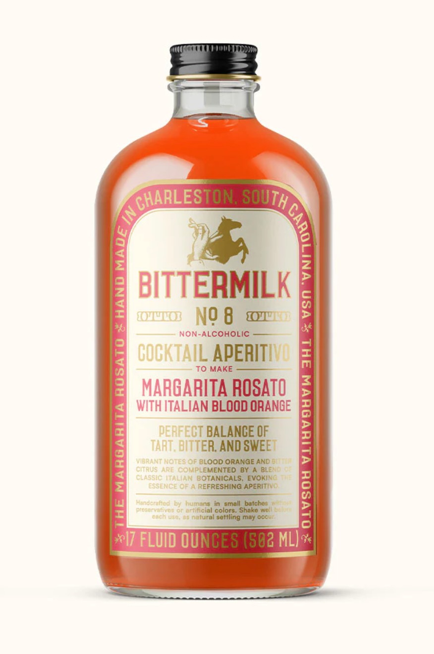 Bittermilk No. 8 - Margarita Rosato with Italian Blood Orange, 8 oz.