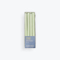 Liljeholmens Stearinfabrik Christina Antique Taper Candles, 10", Pack of 8, Eucalyptus