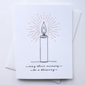 Steel Petal Press Memory Blessing Sympathy Card