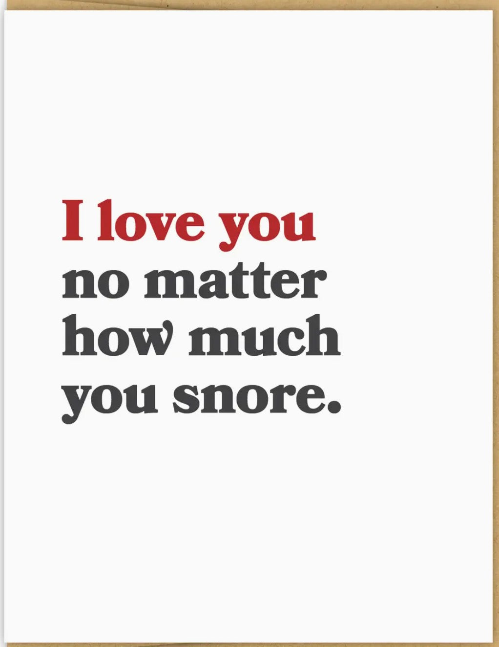 Spacepig Press No Matter How Much You Snore