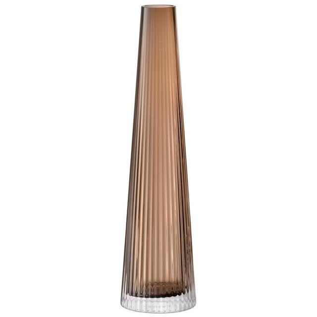 LSA Beacon Candle Holder/Vase, 13.5 in, Taupe
