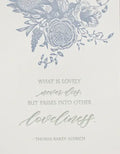 Rust Belt Love What is Lovely Never Dies Card