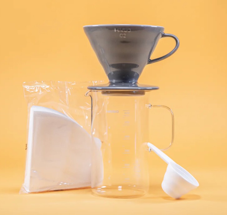 Hario Crafts Science Beaker Server and Dripper Set