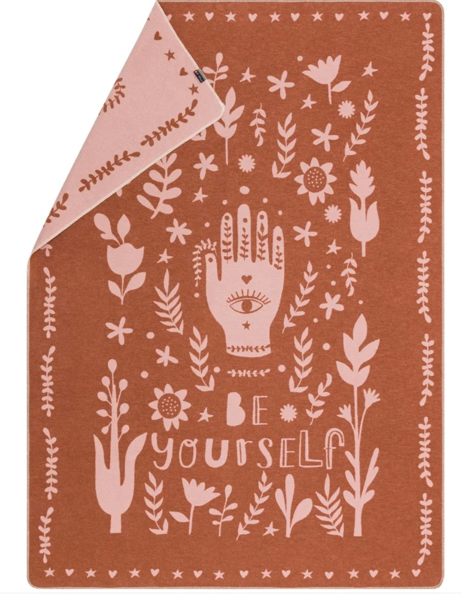David Fussenegger Be Yourself Copper Blanket