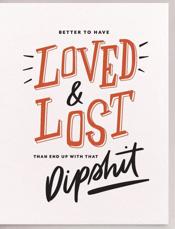Dahlia Press Loved & Lost Card