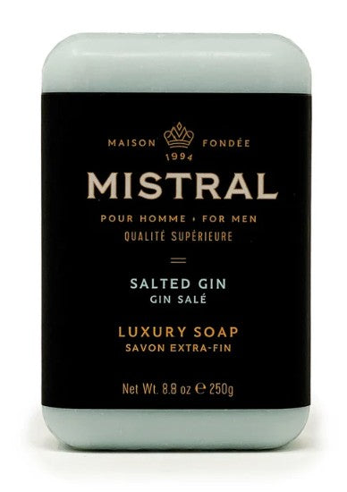 Mistral Salted Gin Bar Soap