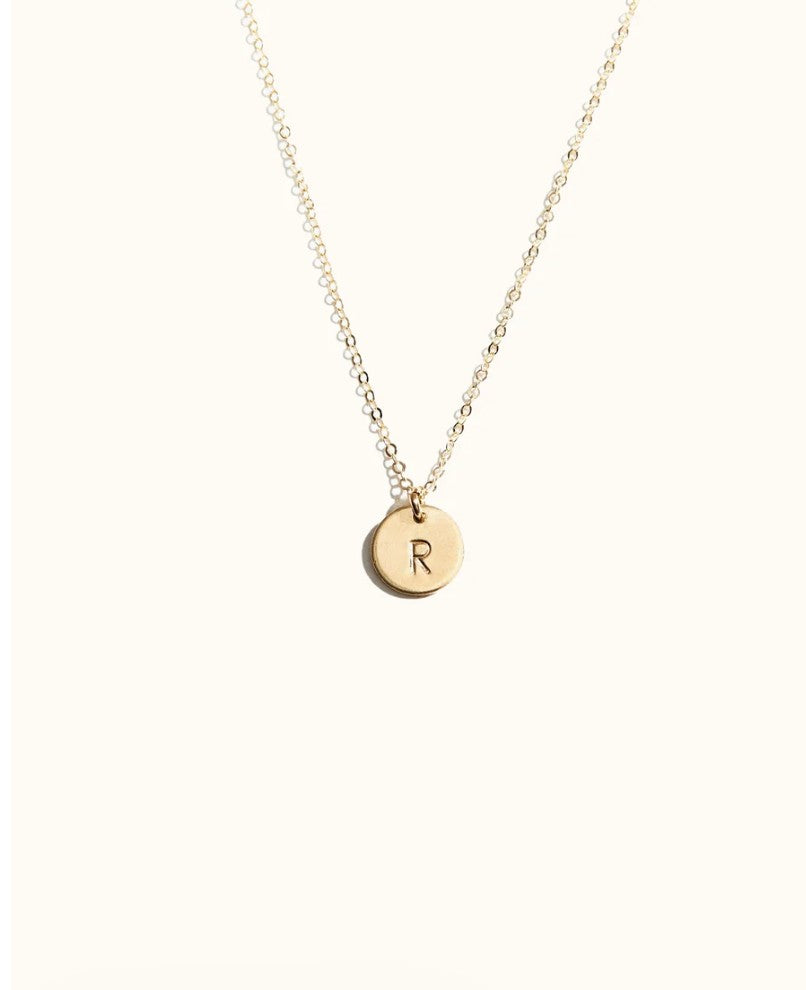 Able Mini Tag Necklace