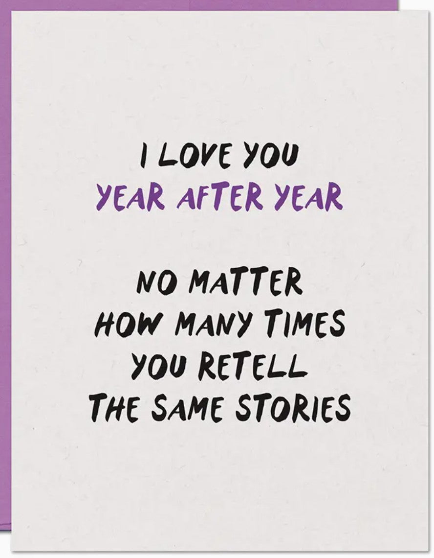 Warren Tales Year After Year